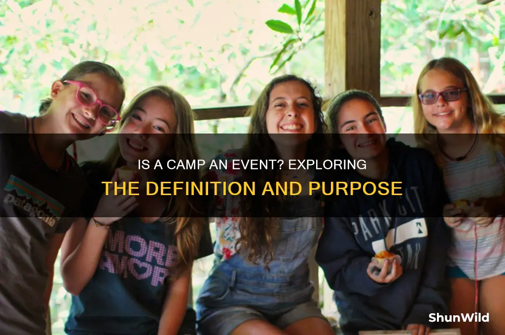 is a camp an event