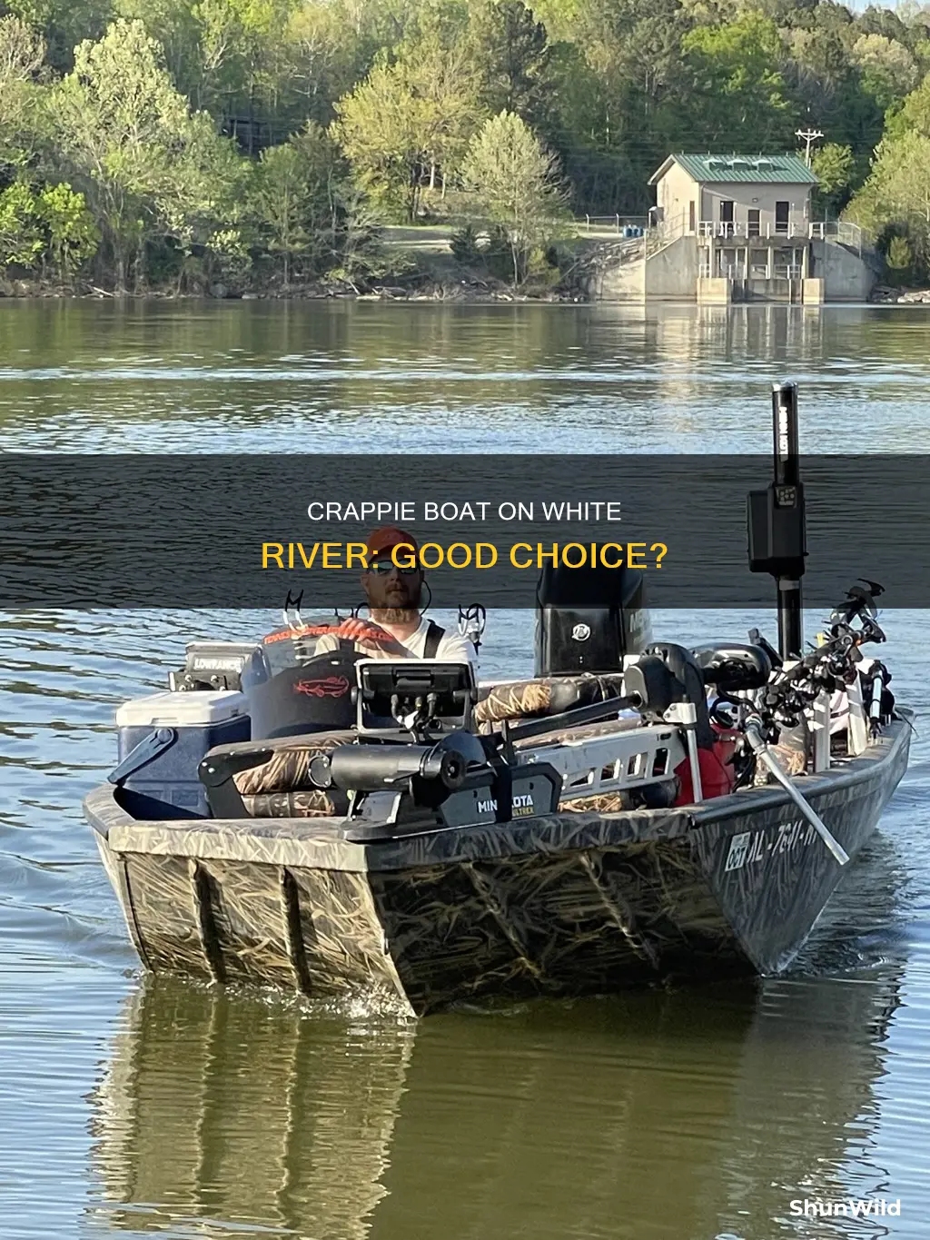 is a crappie boat good for the white river