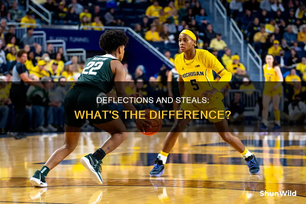 is a deflection a steal in basketball