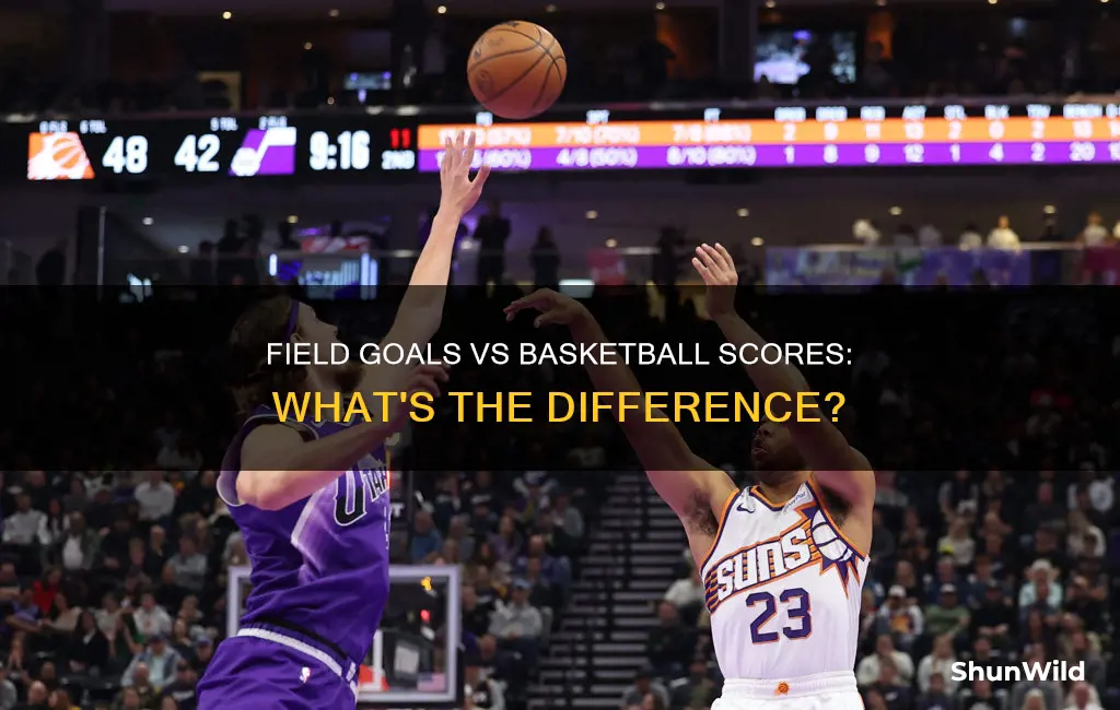 is a field goal the same as scoring in basketball