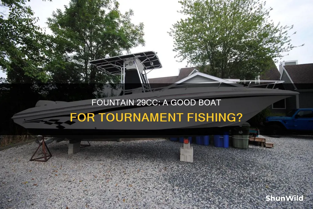 is a fountain 29cc tournement a good boat