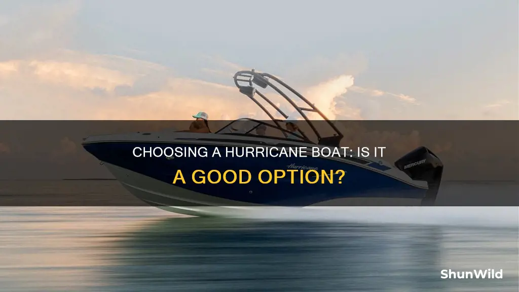 is a hurricane a good boat