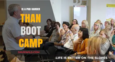 PhD vs. Boot Camp: Which Challenge Demands More Grit and Resilience?