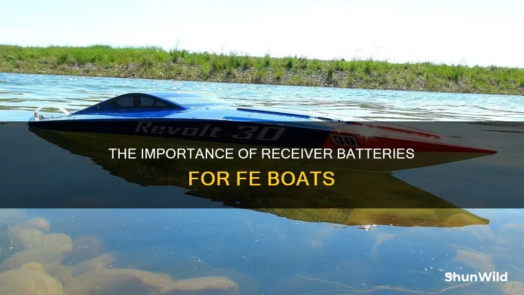 is a receiver battery necessary for fe boat