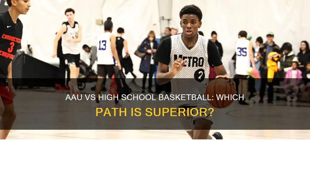 is aau basketball better than high school