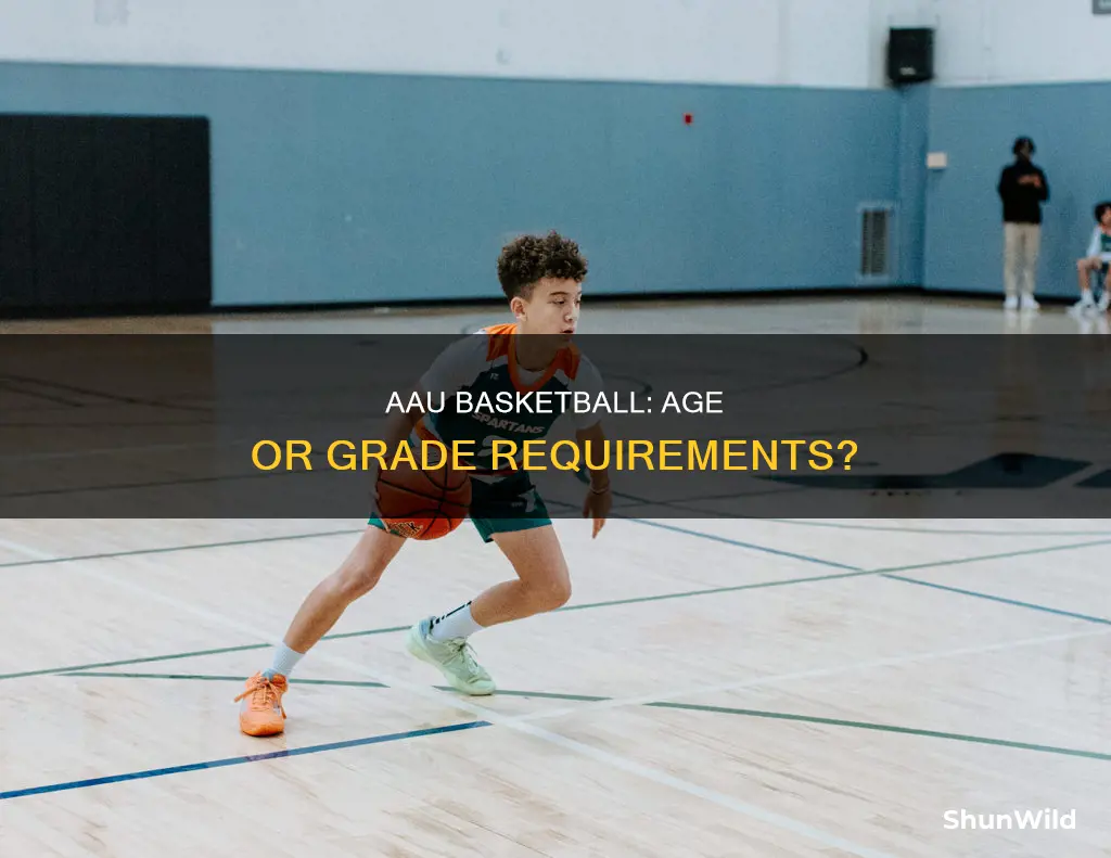 is aau basketball by age or grade