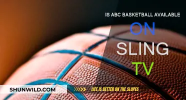 Sling TV: Stream ABC Basketball?