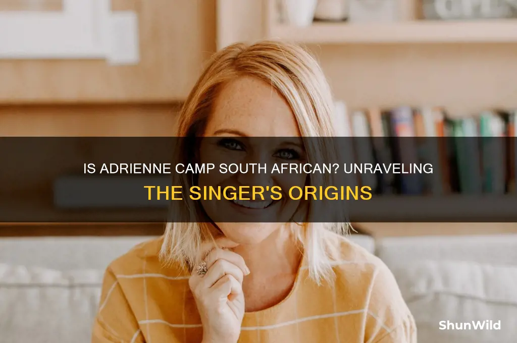 is adrienne camp south african