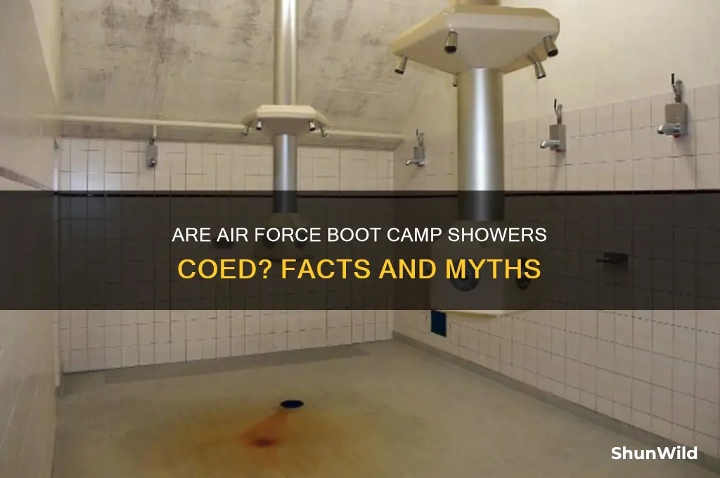 is air force boot camp showers coed