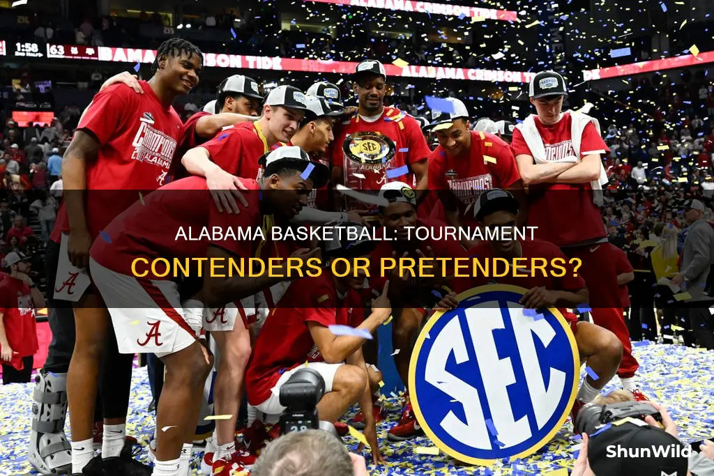 is alabama basketball going to amke tournament