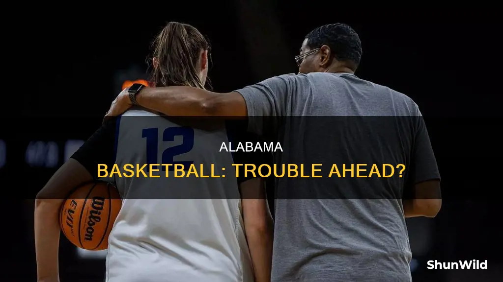 is alabama basketball in trouble