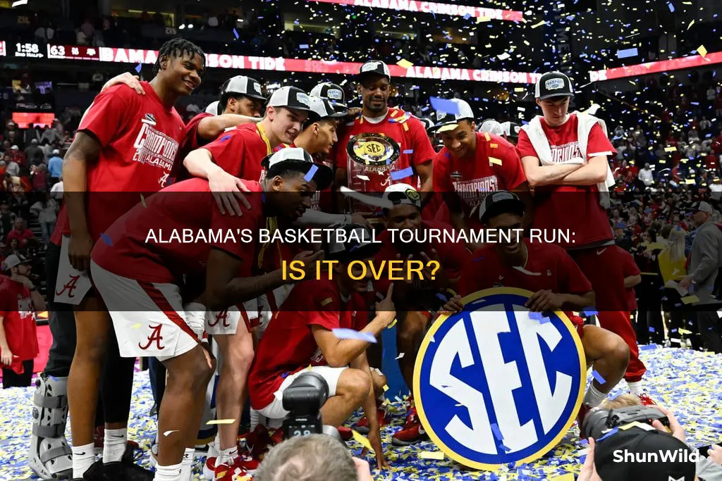 is alabama still in the basketball tournament