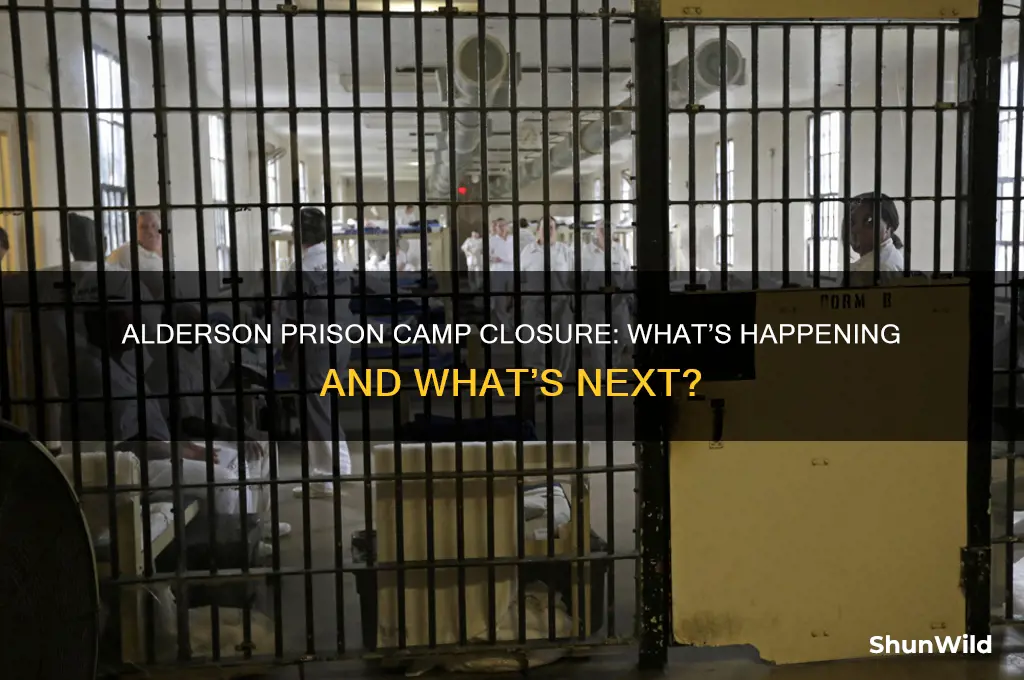is alderson prison camp closing