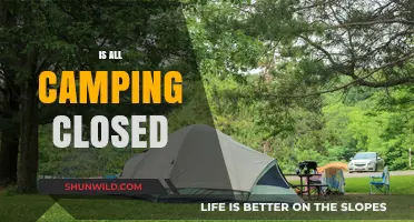 Are All Campgrounds Closed? Exploring the Current Camping Situation