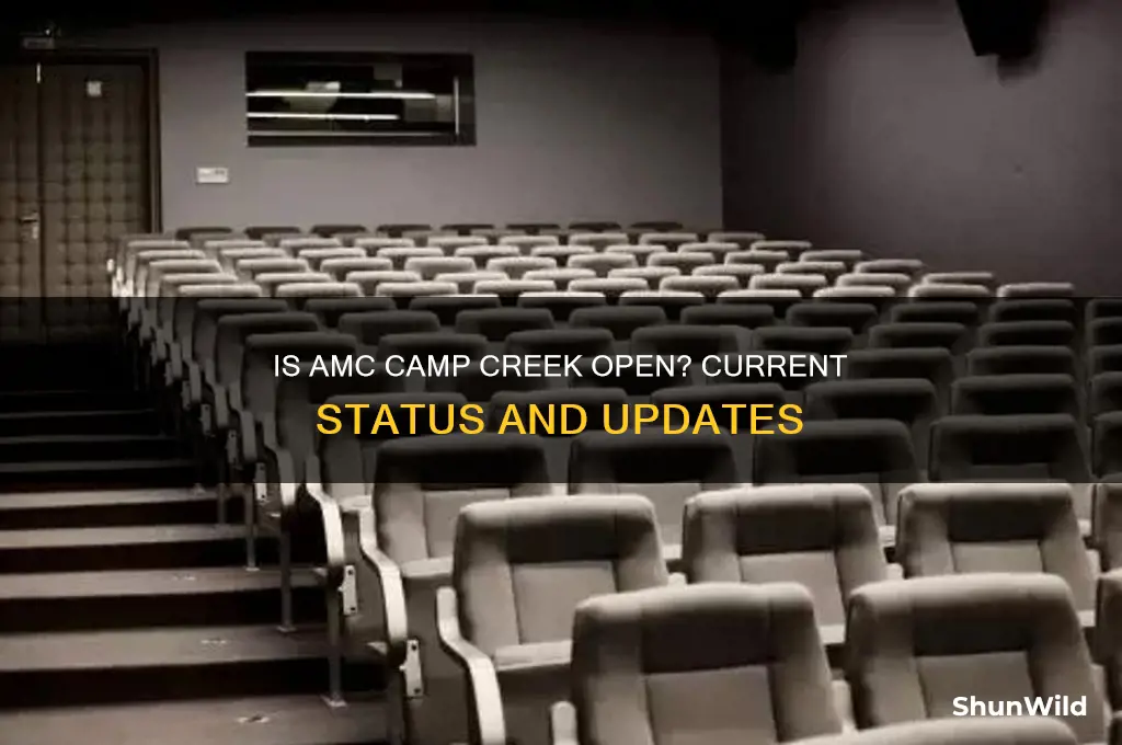 is amc camp creek open