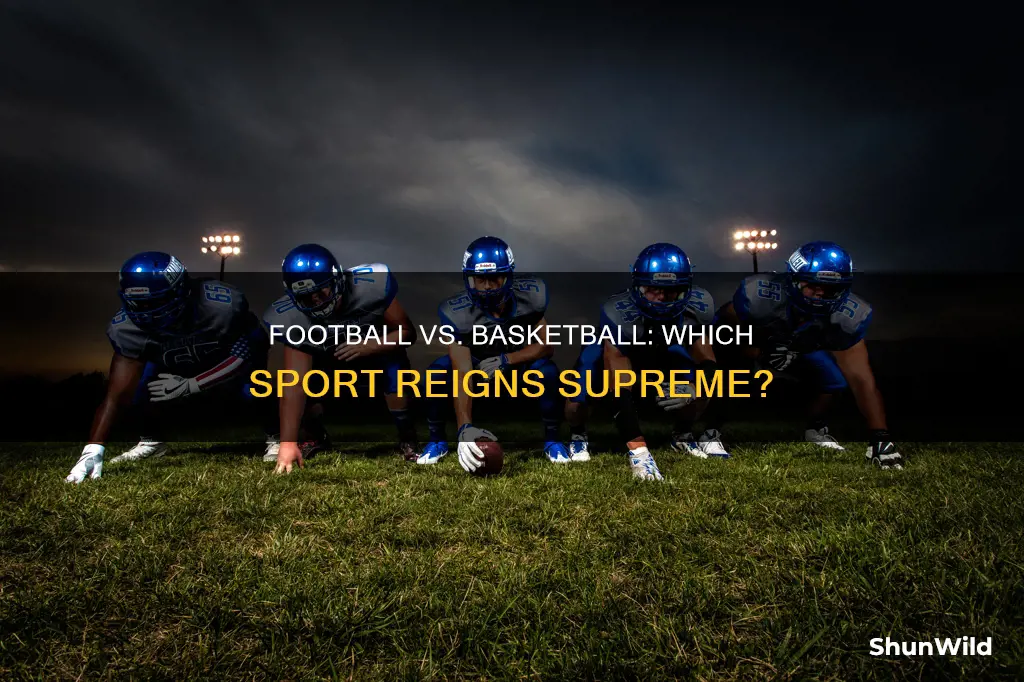 is american football more popular than basketball