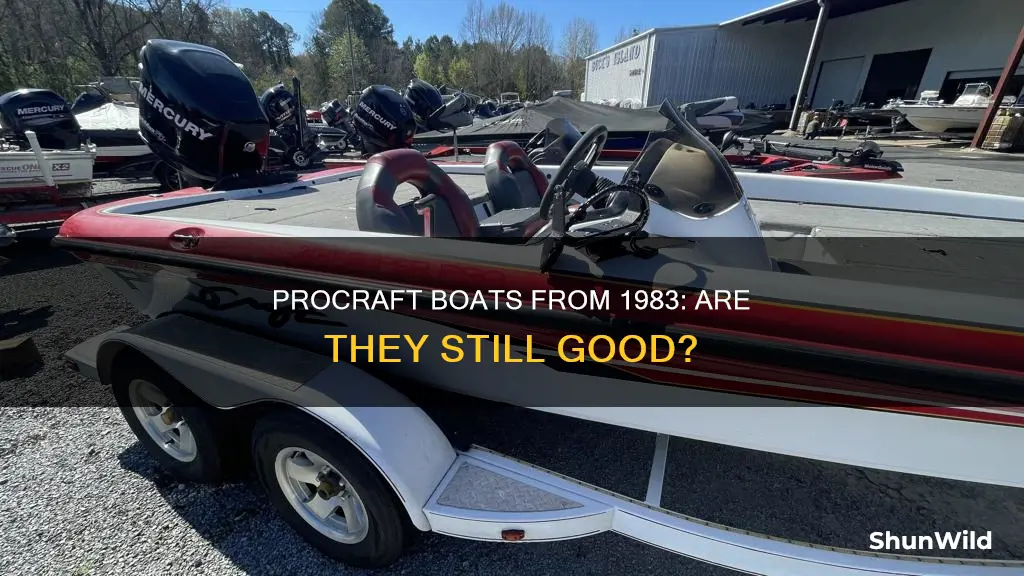 is an 1983 procraft good boat