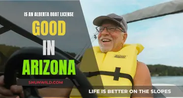 Boat License Transfer: Alberta to Arizona Valid?