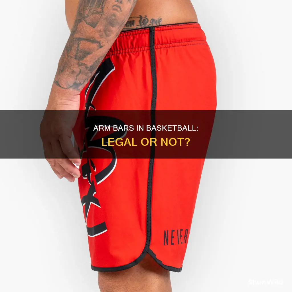 is an armbar legal in basketball