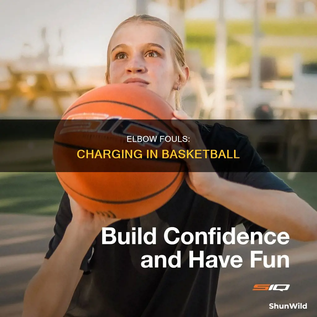 is an elbow called as a charge in basketball