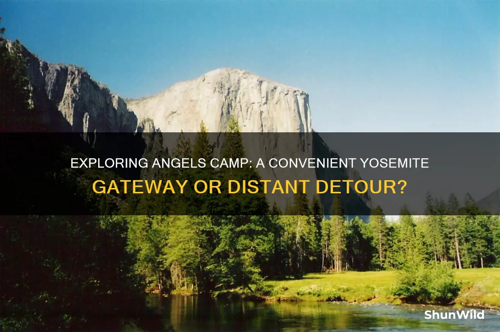 is angels camp near yosemite