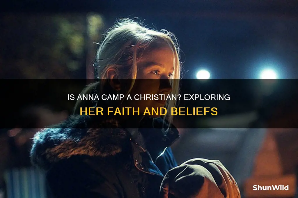 is anna camp a christian