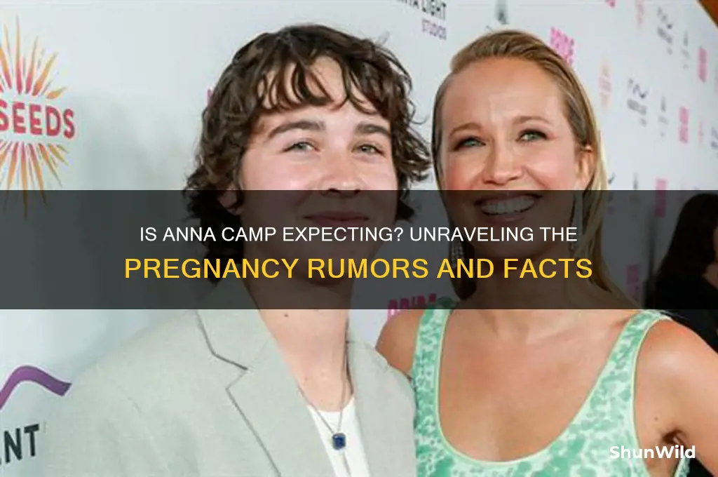 is anna camp pregnant