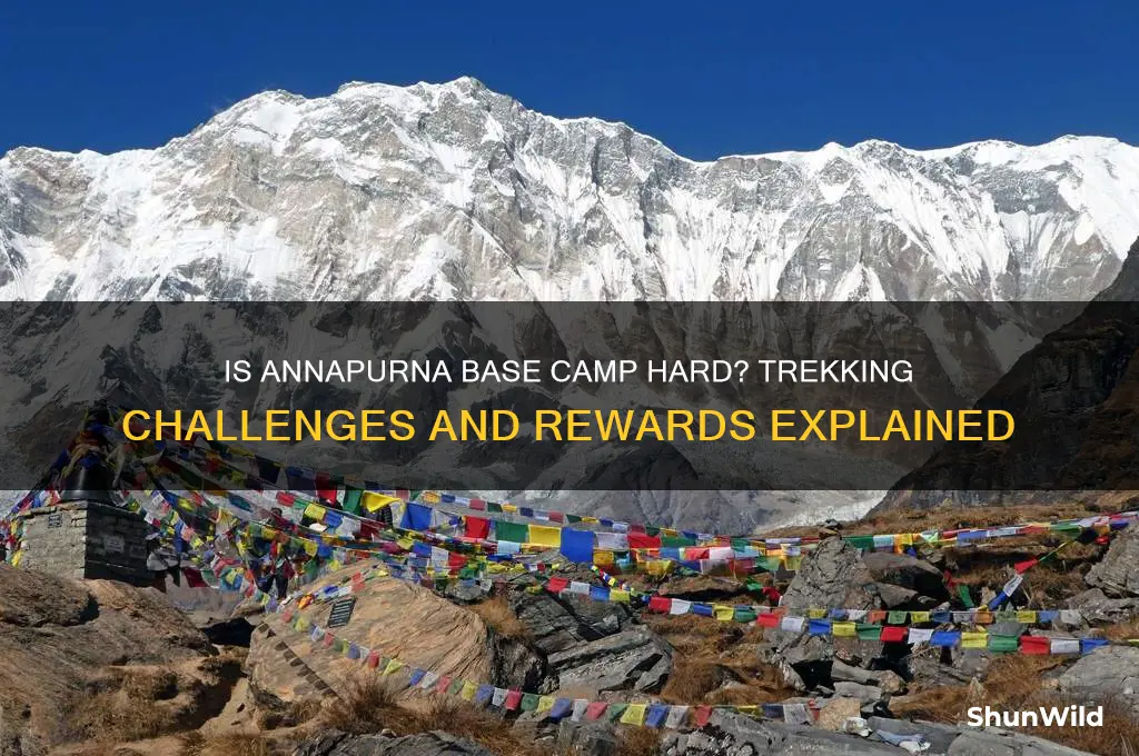 is annapurna base camp hard