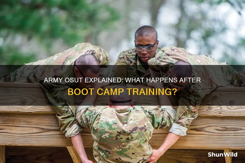 is army osut after boot camp