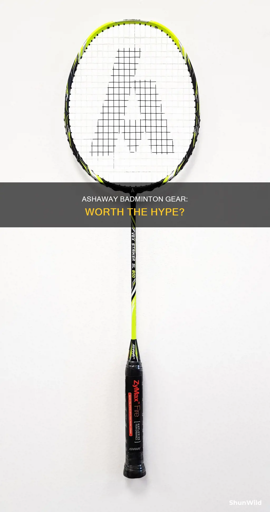 is ashaway a good badminton brand