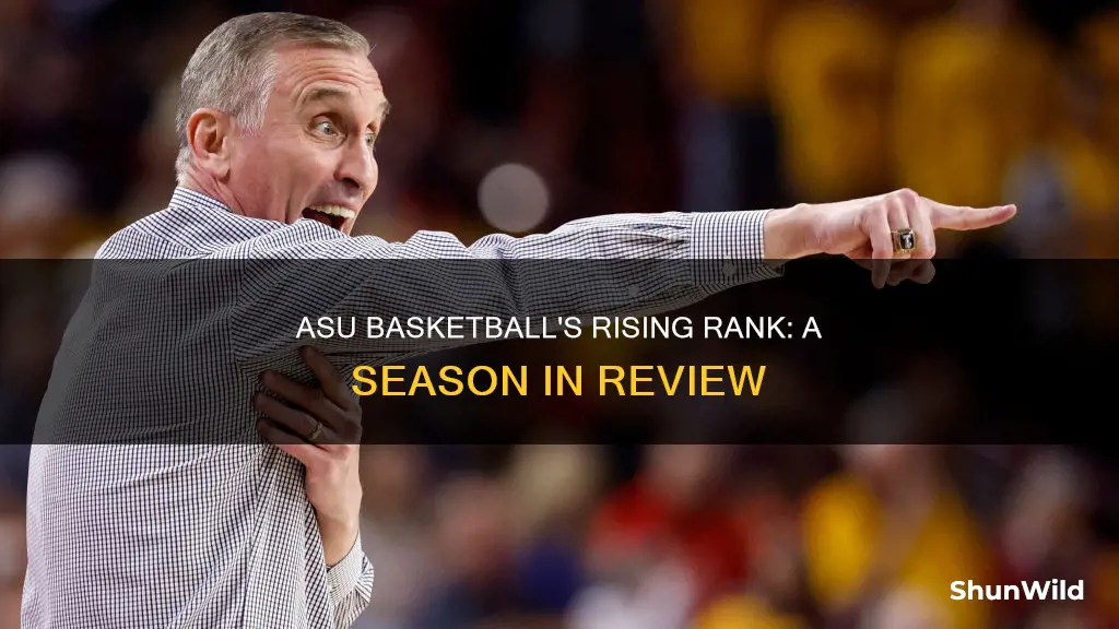 is asu basketball ranked