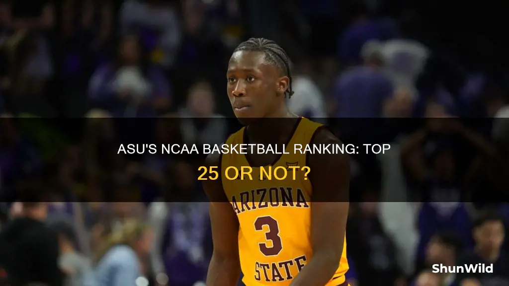 is asu still rank top 25 ncca basketball
