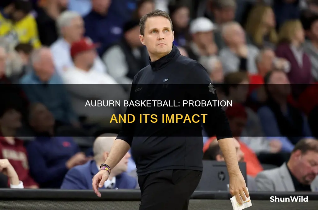 is auburn basketball on probation