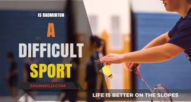 Badminton: Easy to Learn, Tough to Master