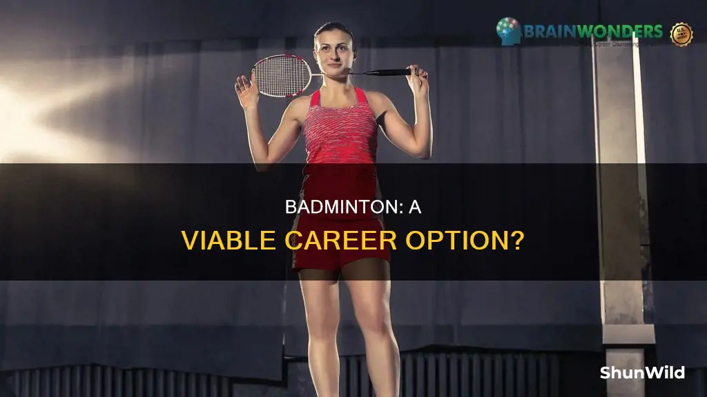 is badminton a good career
