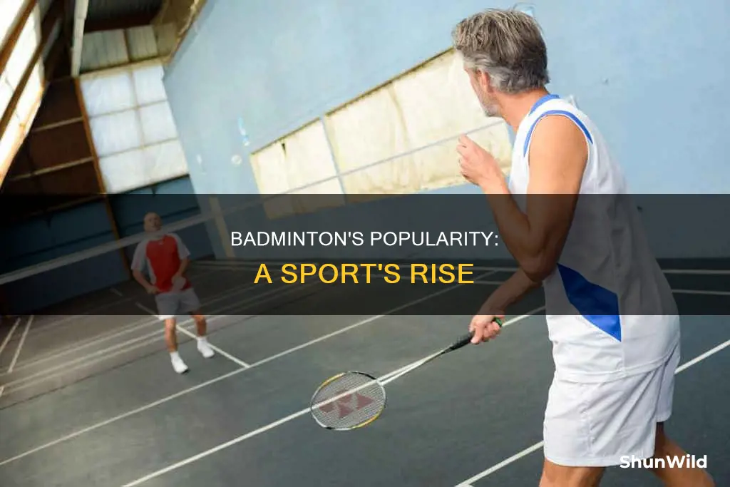 is badminton a popular sport