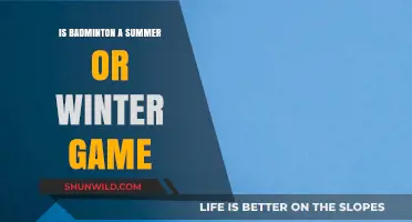 Badminton: Summer or Winter Sport?