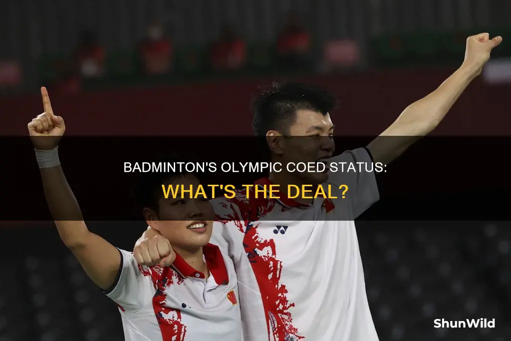 is badminton coed in olympics