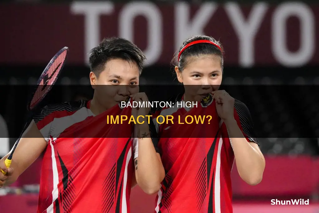 is badminton high impact