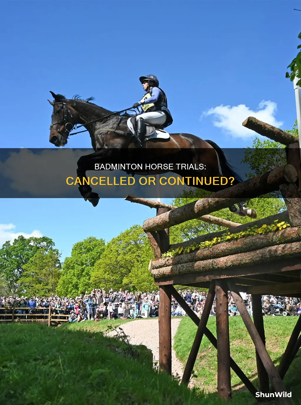 is badminton horse trials still on
