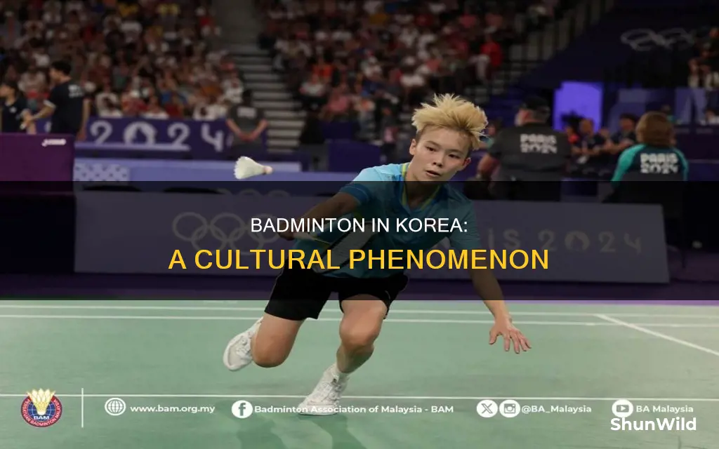 is badminton in korea