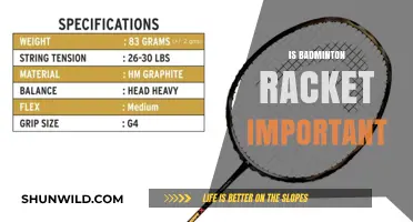 Racket Choice: Why It's Vital in Badminton