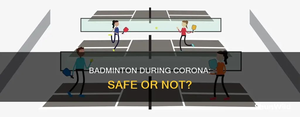 is badminton safe during corona