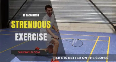 Badminton: An Intense Workout in Disguise