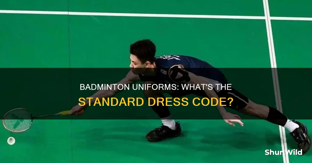 is badminton uniform