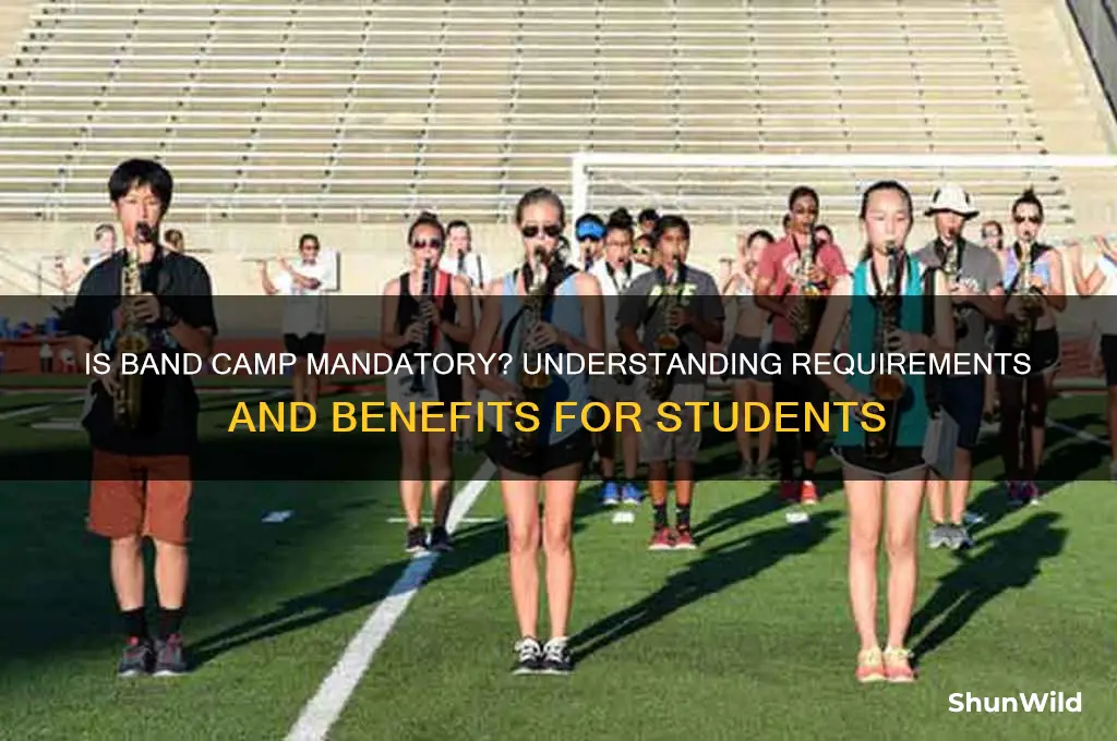 is band camp mandatory