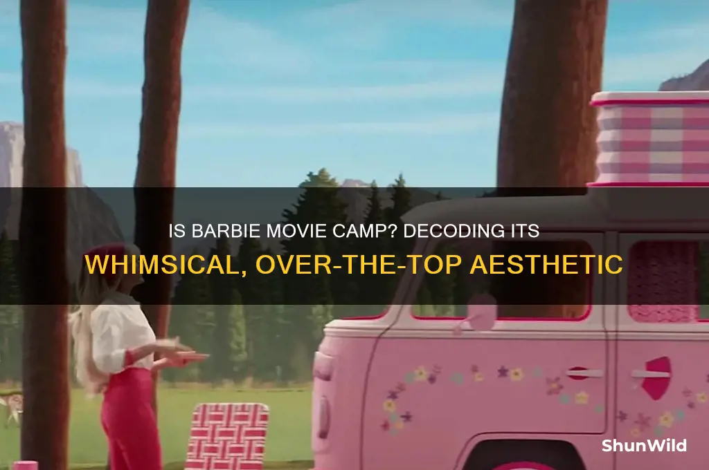 is barbie movie camp