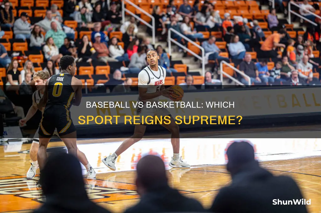 is baseball bigger than basketball