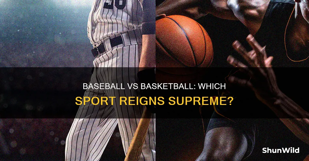 is baseball more popular than basketball