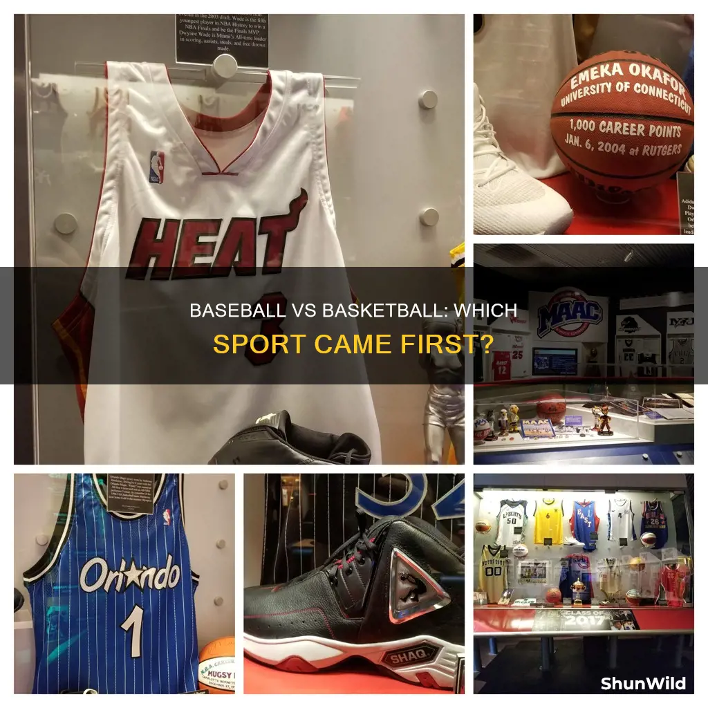is baseball older than basketball
